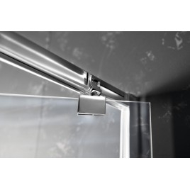 SIGMA Portes pivotantes rectangulaires d'écran 900x700mm L/R variante, verre brique