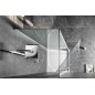 SIGMA Portes pivotantes carrées SIMPLY 900x900mm L/R variante, verre brique SIGMA Portes pivotantes carrées SIMPLY 900x900mm L/R variante, verre brique
