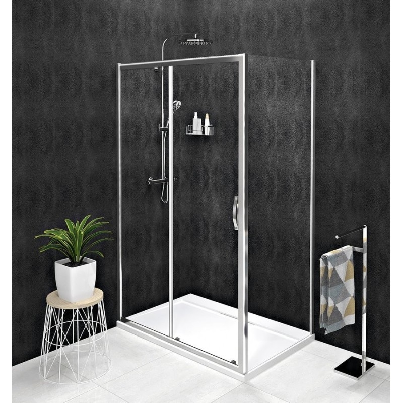 SIGMA SIMPLY écran rectangulaire 1200x750mm L/R variante, verre clair SIGMA SIMPLY écran rectangulaire 1200x750mm L/R variante, verre clair