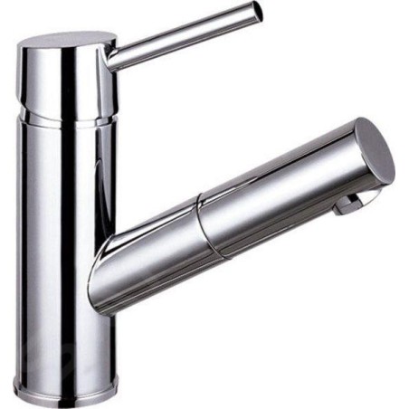 Sapho Soliter - Mitigeur de lavabo PARIS, avec douchette extractible, chrome 1104-05