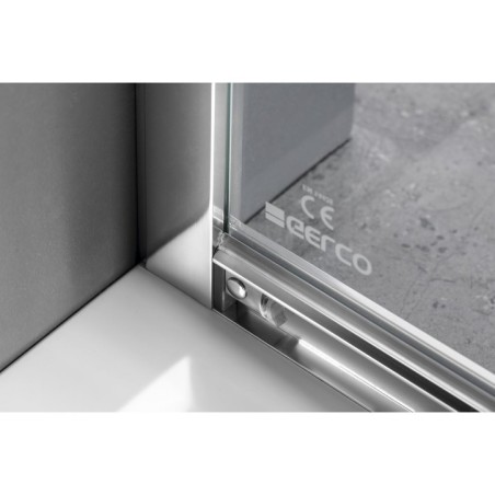 Écran rectangulaire SIGMA SIMPLY 1000x800mm variante G/D, verre brique