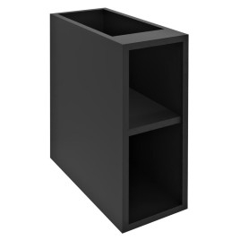 ODETTA armoire basse 20x50x43,5cm, mat anthracite
