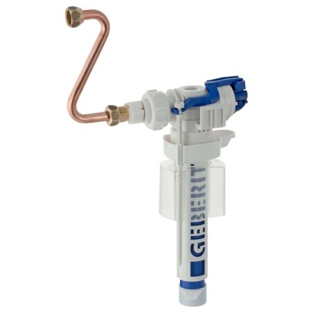 Robinet de remplissage GEBERIT pour réservoir Sigma, entrée latérale, 3/8"