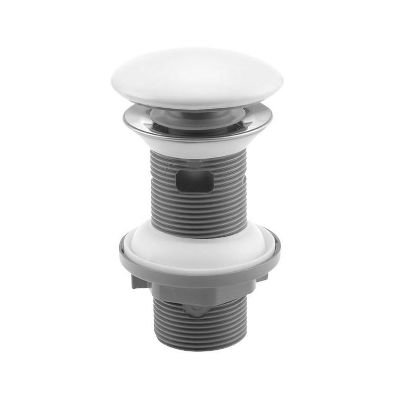 Déchets de débordement de lavabo 5/4“, (H) 20-70mm, fiche céramique, blanc Déchets de débordement de lavabo 5/4“, (H) 20-70mm, fiche céramique, blanc