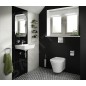 Ideal Standard Tesi - Mitigeur de lavabo Piccolo avec garniture de vidage, chrome A6566AA