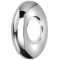 Rosace XL G1/2", 80 mm, chromée