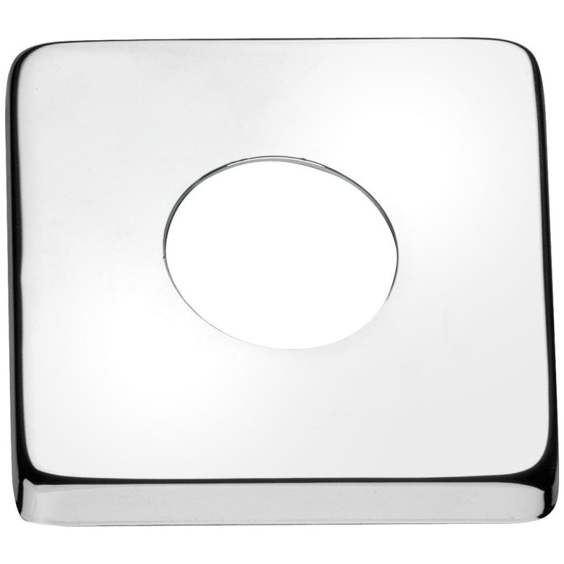 Square Rosette G1/2", 50x50 mm, chrome