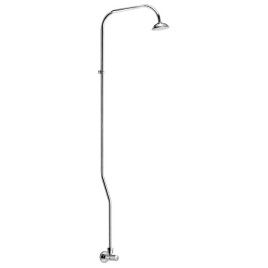 Colonne de douche avec valve de pression, chromée