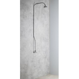 Colonne de douche avec valve de pression, chromée