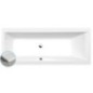 CLEO SLIM Bain rectangulaire 170x70x48cm, blanc