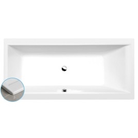 CLEO SLIM Bain rectangulaire 160x75x48cm, blanc
