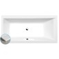 CLEO SLIM Bain rectangulaire 150x75x48cm, blanc CLEO SLIM Bain rectangulaire 150x75x48cm, blanc
