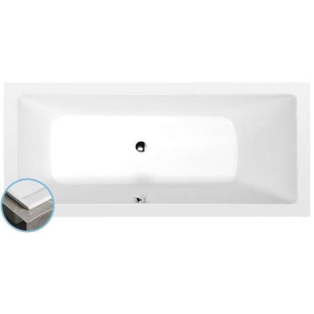 MIMOA SLIM Bain rectangulaire 170x75x39cm, blanc