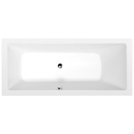 MIMOA SLIM Bain rectangulaire 170x75x39cm, blanc