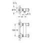 Grohe Costa L - Mitigeur de douche, chrome 26330001