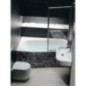 ASTRA WR SLIM Bain asymétrique 165x90x48cm, blanc