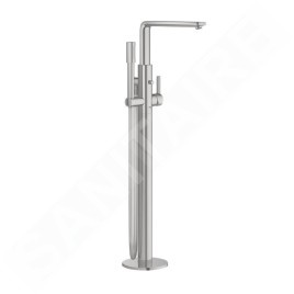 Grohe Lineare - Mitigeur de baignoire à monter au sol, supersteel 23792DC1