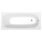 EBRO Bain rectangulaire 170x75x39cm, blanc