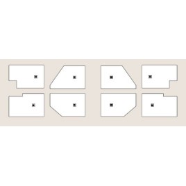 FLEXIA Cast Marble Shower Tray 150x80cm, Cuttable selon votre Req, blanc mat