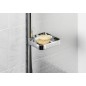 Étagère de rail de douche 19, 22, 25mm, ABS/chrome