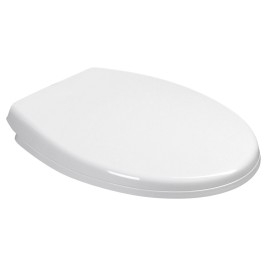 ANTIK Siège toilette, Fermeture douce, blanc
