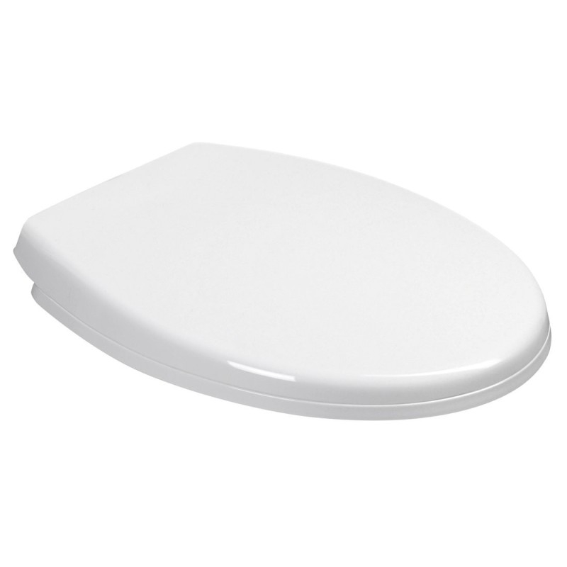 ANTIK Siège toilette, Fermeture douce, blanc