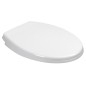 ANTIK Siège toilette, Fermeture douce, blanc