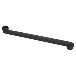 Tap spout, 220mm, plat, noir mat