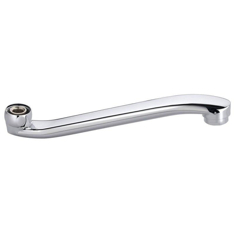 Écran de robinet, 220mm, haut plat, chrome