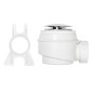 Siphon dia. 50mm, DN40, chrome
