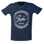 T-shirt SAPHO, Unisexe, bleu, 2XL