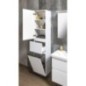 Unité de rangement ALTAIR Tall avec Panier de blanchisserie 40x184x31cm, blanc Unité de rangement ALTAIR Tall avec Panier de blanchisserie 40x184x31cm, blanc