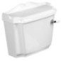 Citerne WC ANTIK comprenant mécanisme de chasse, blanc