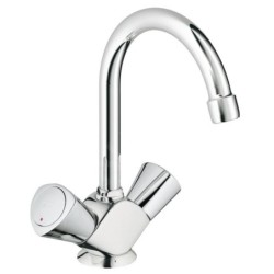 Grohe Costa S - Mélangeur de lavabo avec vidage, chrome 21257001