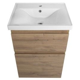 ALTAIR Vanity Unit 52x72,5x45cm, emporio de chêne