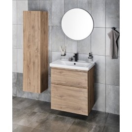 ALTAIR Vanity Unit 57x72,5x45cm, emporio de chêne