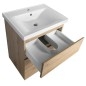 ALTAIR Vanity Unit 57x72,5x45cm, emporio de chêne ALTAIR Vanity Unit 57x72,5x45cm, emporio de chêne