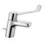 Kludi Pure&Easy - Mitigeur de lavabo clinique avec vidage, chrome 372870565