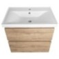 ALTAIR Vanity Unit 67x60x45cm, emporio chêne ALTAIR Vanity Unit 67x60x45cm, emporio chêne