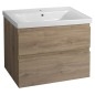 ALTAIR Vanity Unité 77,5x60x45cm, empereur chêne ALTAIR Vanity Unité 77,5x60x45cm, empereur chêne