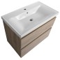 ALTAIR Vanity Unité 77,5x60x45cm, empereur chêne ALTAIR Vanity Unité 77,5x60x45cm, empereur chêne