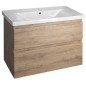 ALTAIR Vanity Unité 86,5x60x45cm, empereur chêne ALTAIR Vanity Unité 86,5x60x45cm, empereur chêne