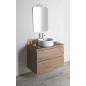 ALTAIR Vanity Unité 86,5x60x45cm, empereur chêne ALTAIR Vanity Unité 86,5x60x45cm, empereur chêne