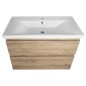 ALTAIR Vanity Unité 86,5x60x45cm, empereur chêne ALTAIR Vanity Unité 86,5x60x45cm, empereur chêne