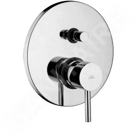 Paffoni Stick - Mitigeur de douche encastré avec inverseur et corps d’encastrement, chrome SK015CR