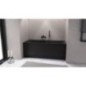 CLEO Bain rectangulaire 170x75x48cm, Noir Matt CLEO Bain rectangulaire 170x75x48cm, Noir Matt