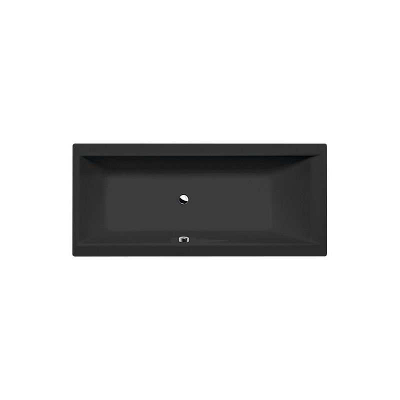 CLEO Bain rectangulaire 180x80x48cm, Noir Matt CLEO Bain rectangulaire 180x80x48cm, Noir Matt