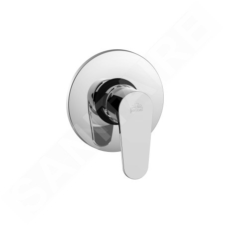Paffoni Green - Mitigeur de douche encastré avec corps d’encastrement, chrome GR010CR