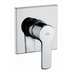 Paffoni West - Mitigeur de douche encastré avec corps d’encastrement, chrome WS010CR