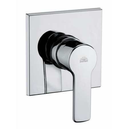 Paffoni West - Mitigeur de douche encastré avec corps d’encastrement, chrome WS010CR